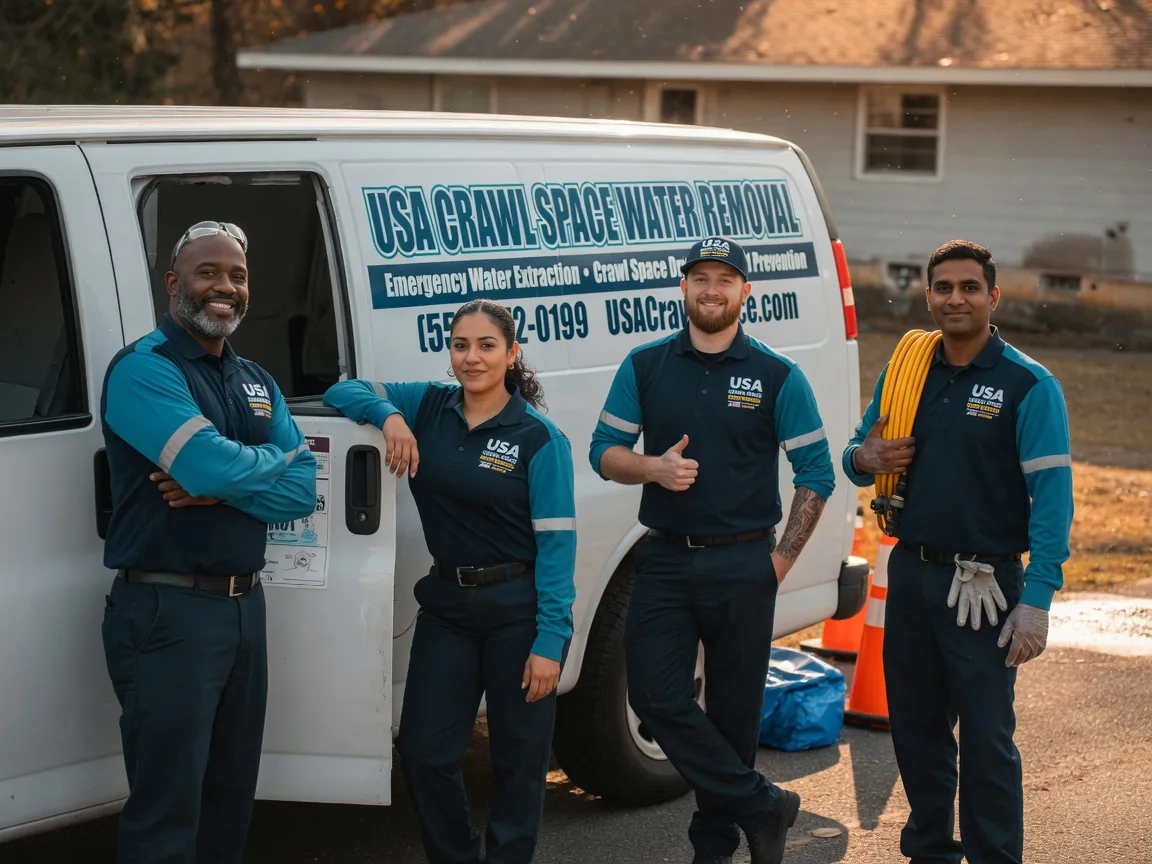Crawl Space Water Removal company in Bentley, LA
