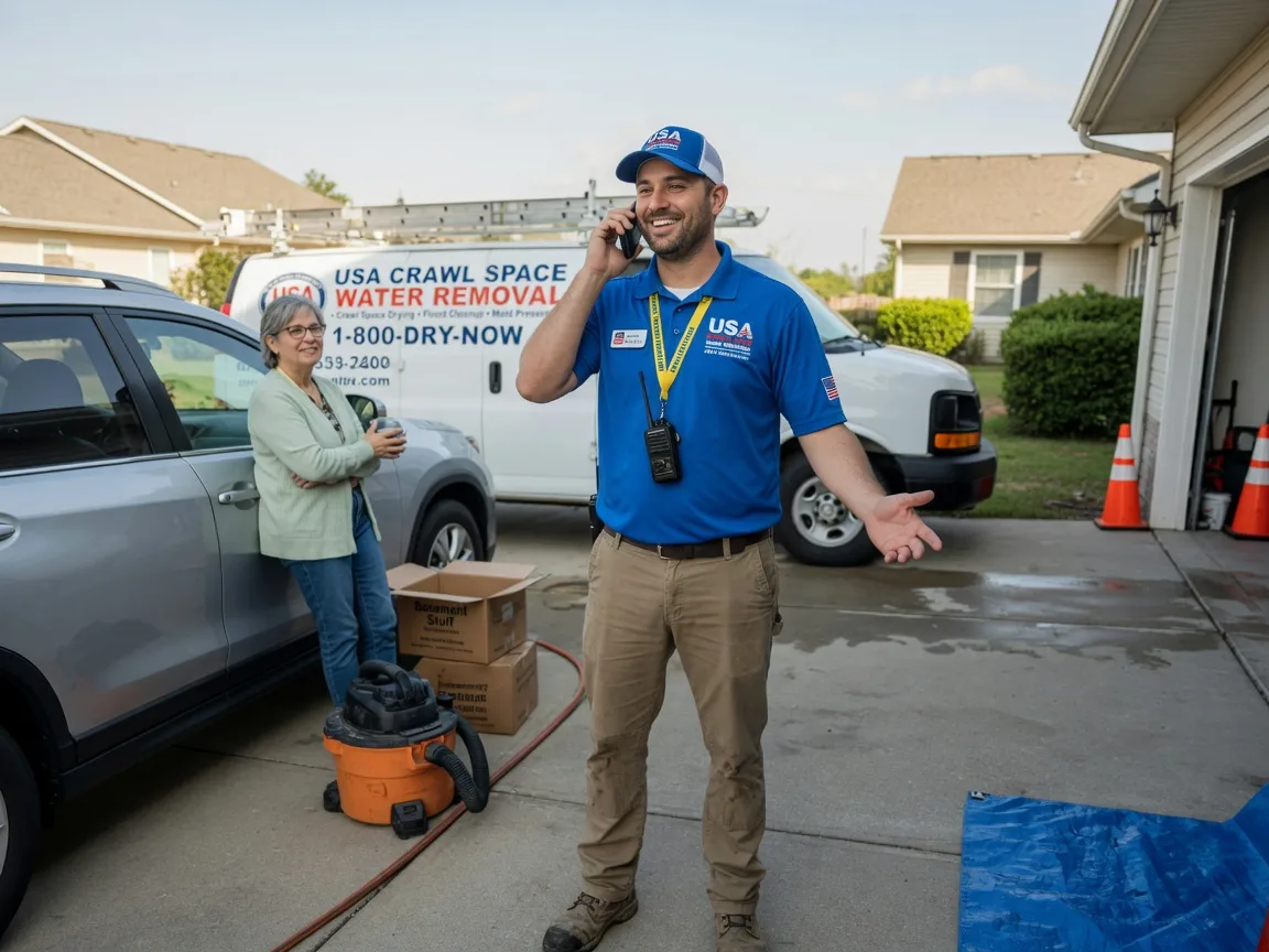 Crawl Space Water Removal Bentley, LA FAQs